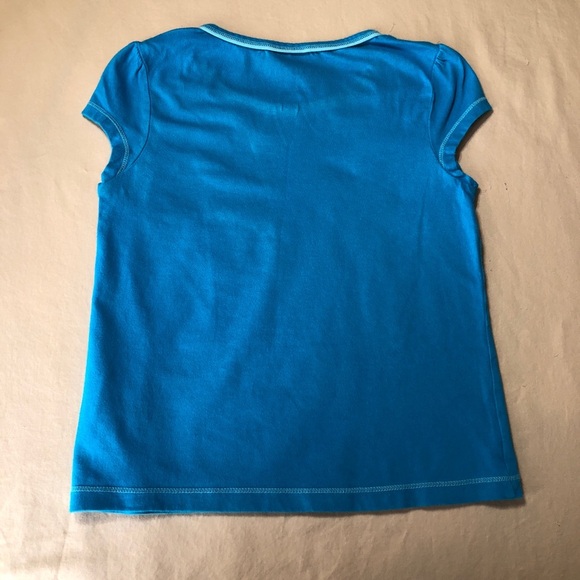 Faded Glory Cyan Beach Party Top - Picture 4 of 6